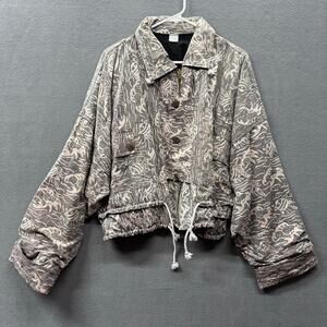 Kabuki Designer Wear Bali Kimono Jacket Womens OS Lagenlook Streetwear Baggy